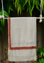 Pashmina Embroidered Shawl D - 08 - F Skin