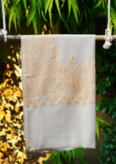 Pashmina Ari Work Shawl D - 173 - L Mouse