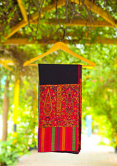 Pashmina Jamawar Shawl D - 01 - N Blue