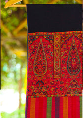 Pashmina Jamawar Shawl D - 01 - N Blue