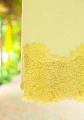 Pashmina Patch Work Shawl D - 1 - Off White