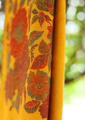Pashmina Jamawar Shawl D - 05 - Mustrd
