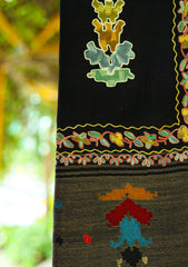 ARI Work Wool Shawl D - 03 - Black