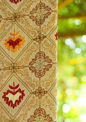 ARI Work Wool Shawl D - 03 - Brown