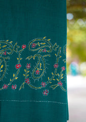 Wool Needle Work Shawl D - 56 - Zink