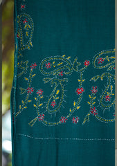 Wool Needle Work Shawl D - 56 - Zink