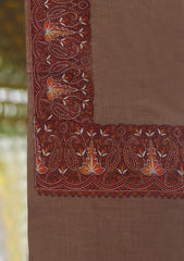 Pashmina Emboridered Shawl D - 168C - N BLUE