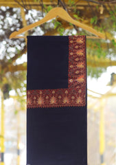 Pashmina Emboridered Shawl D - 168 - N BLUE