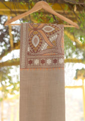 Wool Ari Work Shawl D - 21H - D SKIN