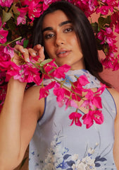 Lawn Collection - Coco by Zara Shahjahan - Coco Prints - CZA24#4 - BLUEBERRY