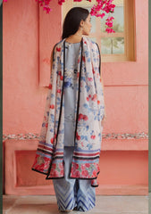 Lawn Collection - Coco by Zara Shahjahan - Coco Prints - CZA24#4 - BLUEBERRY