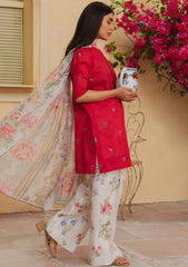 Lawn Collection - Coco by Zara Shahjahan - Coco Prints - CZA24#2 - COCO CHERRY
