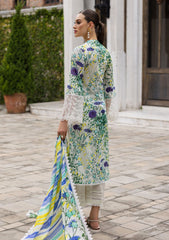 Lawn Collection - Zainab Chottani - Tahra - ZCT#10A - FROSTY ORCHID