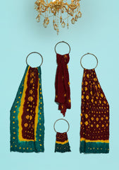 Linen Chunri 3 Pcs D#149