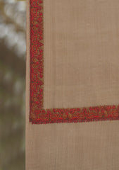 Pashmina Emboridered Shawl D - 152 - L BROWN