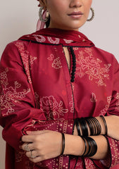 Lawn Collection - Zara Shahjahan - Coco - Prints - CP24#05 - Gulab