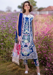 Lawn Collection - Mushq - Hemline - The Secret Garden - MH#2B