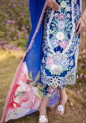 Lawn Collection - Mushq - Hemline - The Secret Garden - MH#2B