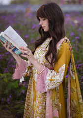 Lawn Collection - Mushq - Hemline - The Secret Garden - MH#4B