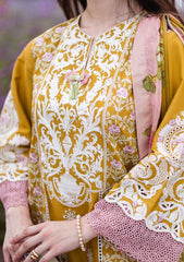 Lawn Collection - Mushq - Hemline - The Secret Garden - MH#4B