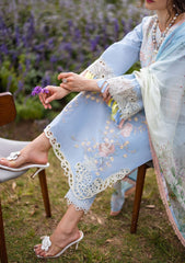 Lawn Collection - Mushq - Hemline - The Secret Garden - MH#7A
