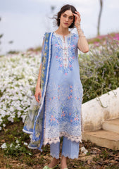 Lawn Collection - Mushq - Hemline - The Secret Garden - MH#8A