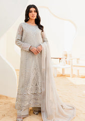 Formal Collection - Mashq - Sejal - Chiffon - BARELY BLUE (QS23-504)