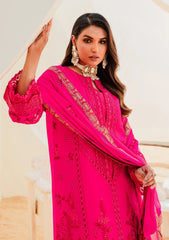 Formal Collection - Mashq - Sejal - Chiffon - BEETROOT PURPLE (QS23-503)