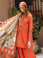 Lawn Collection - Esma - Korina - Crimson - 1321