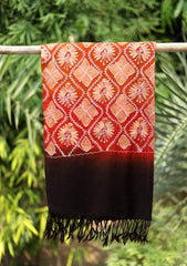 Pashmina Ari Work Scarf D - 16 - Rust