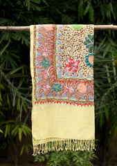 Pashmina Ari Work Scarf D - 09 - Lemon