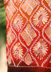 Pashmina Ari Work Scarf D - 16 - Rust