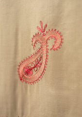 Ari Work Wool Shawl D - 102 - L Gold