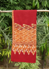 Pashmina Kashmiri Work Shawl D - 02 - D Maroon