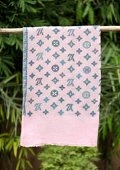 Pashmina Kani Jamawar Shawl D - 139 - Lilac