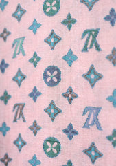 Pashmina Kani Jamawar Shawl D - 139 - Lilac