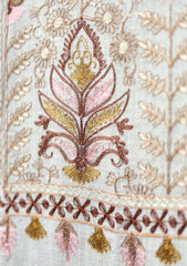 Ari Work Wool Shawl D - 95 - L Grey