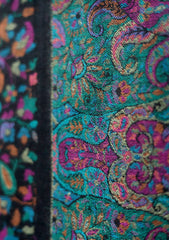 Pashmina Kani Jamawer Scarf D - 31 - Black