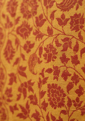 Pashmina Kani Jamawar Shawl D - 156 - Mustard