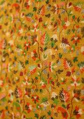 Pashmina Kani Jamawer Scarf D - 45 - Mustard