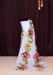 Lawn Collection - Rubaaiyat - Embroidered - Hand Print - RHP#1F