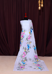 Lawn Collection - Rubaaiyat - Embroidered - Hand Print - RHP#1E