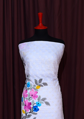 Lawn Collection - Rubaaiyat - Embroidered - Hand Print - RHP#1E