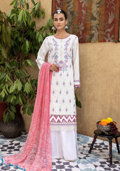 Lawn Collection - Awwal - Kastoori - Chikankari - AKC#8