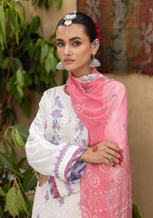 Lawn Collection - Awwal - Kastoori - Chikankari - AKC#8