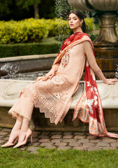 Lawn Collection - Mushq - Hemline Odyssey - HMC#12 - BLOOMING BELLE