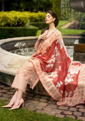 Lawn Collection - Mushq - Hemline Odyssey - HMC#12 - BLOOMING BELLE