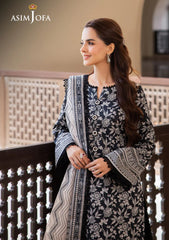 Lawn Collection - Asim Jofa - Monochrome - AM24#07