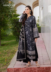 Lawn Collection - Asim Jofa - Monochrome - AM24#09