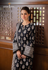 Lawn Collection - Asim Jofa - Monochrome - AM24#06